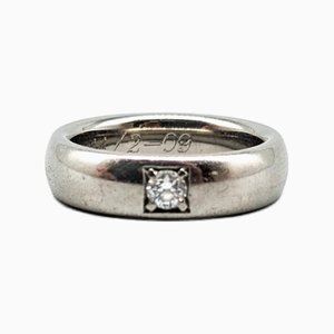 Palladium Ring mit Diamant von Schalins