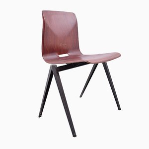 Roter Vintage S22 Stuhl von Galvanitas