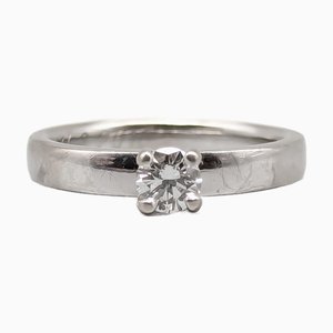 Diamantring in Gold