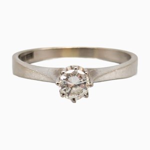 Ring aus 18 Karat Gold mit Diamant