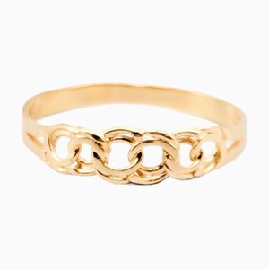 Bismarck-Ring aus 18 Karat Gold