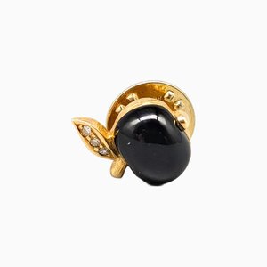 18 Karat Gold Pin with Diamonds