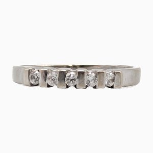 Ring aus 18 Karat Gold mit Diamanten