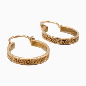 Gold Earrings, Set of 2