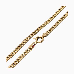 Cadena de bordillo en oro