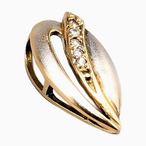 Anhänger aus 18 Karat Gold und Diamanten