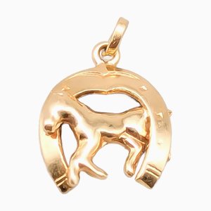 Colgante en Herradura de Oro