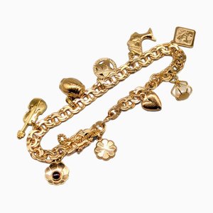 Brazalete Bismarck de Oro con Dijes