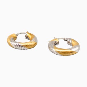 Earrings in Multicolored Gold, Set of 2