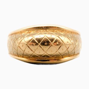 Ring in Gold with Pattern
