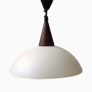 Lampada a sospensione vintage modernista, Danimarca, anni '50