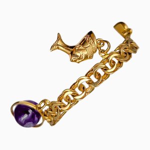Bismarck Chain in Gold with Charms