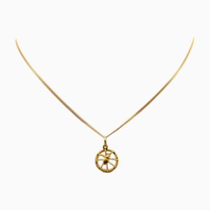 Goldenes Armband mit Spinnen-Anhänger