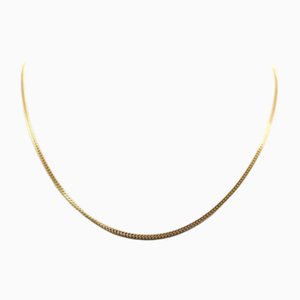 Cadena de bordillo en oro