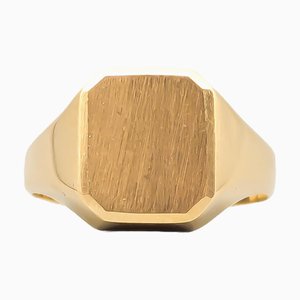 Siegelring aus 18 Karat Gold