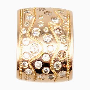 18 Karat Gold Pendant with Diamond