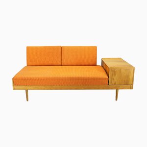 Wandelbares 2-Sitzer Sofa aus Eiche, Tschechoslowakei, 1960er