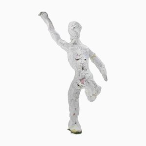 Sirio Pellegrini, Runner, Ceramic Sculpture, 1960s