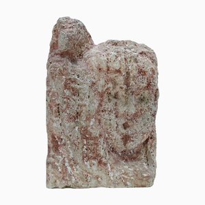 Sirio Pellegrini, Head, Marble Sculpture, 1960s