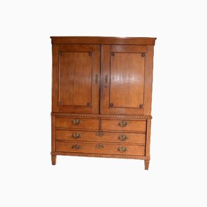 Antique Oak Empire Cabinet