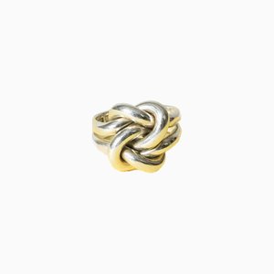 Mid-Century True Lovers Knot Ring from Kaunis Koru, 1976