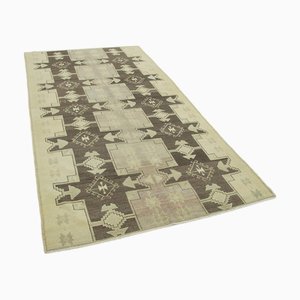 Vintage Hand-Knotted Wool Rug