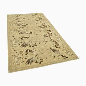 Vintage Hand-Knotted Wool Rug