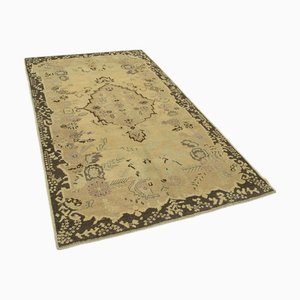 Vintage Hand-Knotted Wool Rug