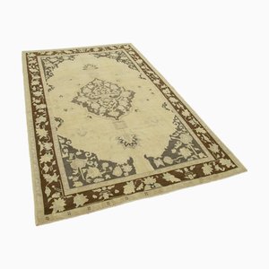 Vintage Hand-Knotted Wool Rug