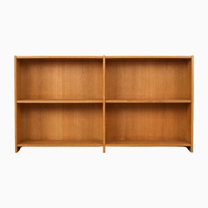 Oak Bookcase, Danish Design, 1970s, Manufacturer: Lyby Møbler