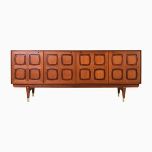 Enfilade Mid-Century en Teck par Rolf Rastad & Adolf Relling pour Gustav Bahus, 1960s