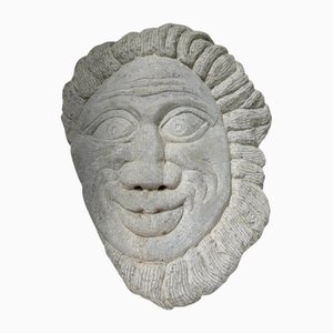 Stone Sculpture Face, 1950