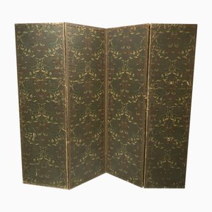 Antiker Wandschirm im Cordoban-Stil, 1800er