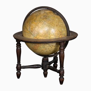 Globe Terrestre Smith Antique par George Philips & Son LTD, 1890s