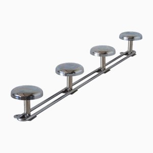 Mid-Century Modern French Wall Coat Rack, 1960s