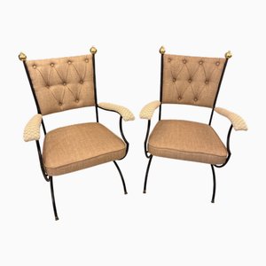 Set of Savonarola Armchairs, 1960s