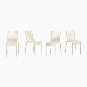 Model PIP-E Stackable Chairs by Philippe Starck for Driade, 2010, Set of 4