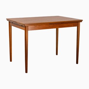 Ausziehbarer Mid-Century Esstisch aus Teak, Dänemark, 1960