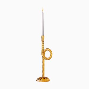 Candelabro veneciano con nudo de cristal de Murano de Aina Kari