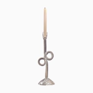 Double Venetian Knot Murano Glass Candleholder by Aina Kari