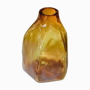 105 LTR Forms 25 Yellow Blown Glass Decorative Object by Vogel Studio