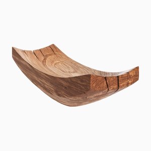 V21354 Vessel in Natural Oak Wood by Jörg Pietschmann