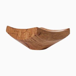 V21324 Vessel in Natural Oak Wood by Jörg Pietschmann