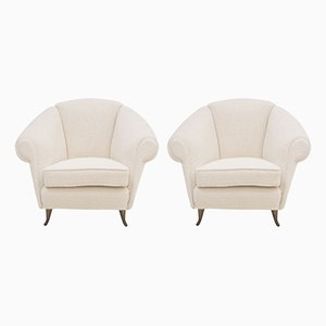 Italian 12690 Armchairs by Gio Ponti for ISA, 1950s, Set of 2