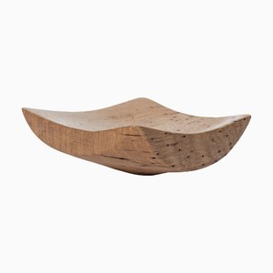 V21314 Vessel in Natural Oak Wood by Jörg Pietschmann