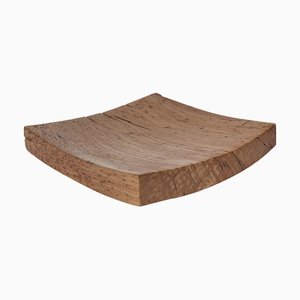 Vaso V21284 de madera de roble natural de Jörg Pietschmann