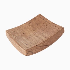 V21214 Vessel in Natural Oak Wood by Jörg Pietschmann