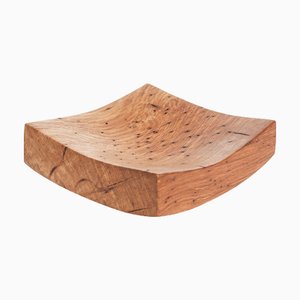 V21134 Vessel in Natural Oak Wood by Jörg Pietschmann