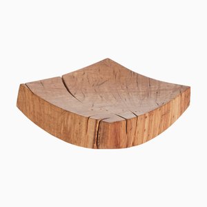 V21064 Vessel in Natural Oak Wood by Jörg Pietschmann
