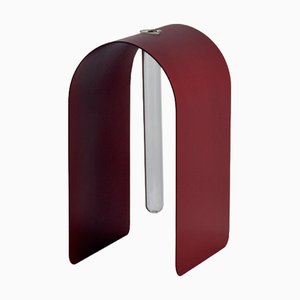 Rote Dahlia Vase von Wm Metal Design